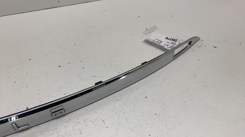 ⭕ 12-15 Tesla Model S Rear Liftgate Trunk Lid Chrome Trim Molding 1025