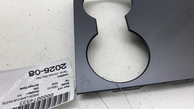 110024100J ⭕ 2017-2023 Model 3 Center Console Security Locking Module w/ Trim 1100241-00-J