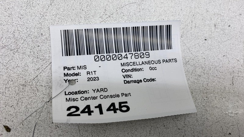 PT00062426C ⭕ 2022-2024 Rivian R1T Console Battery Wireless Charging Pad Control Module Unit