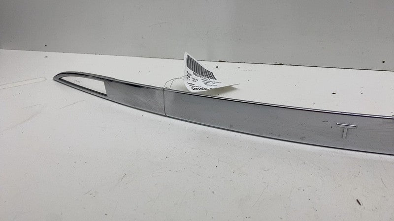 ⭕2012-2015 Model S Rear Liftgate Applique Trim Trunk Chrome Molding 10