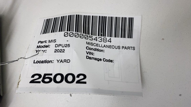 2018-2022 Ram 2500 Pickup 6.7L Diesel Turbo Rear Right Door Latch Lock