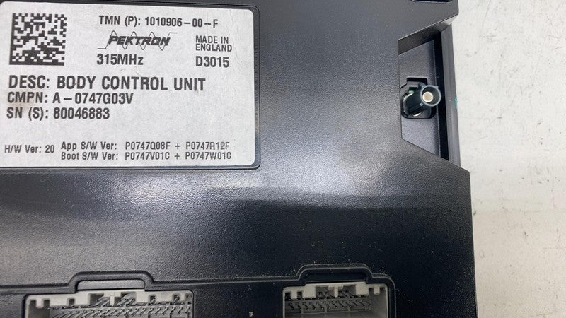 ⭕ 12-20 Tesla Model S Body Controller BCM Control Module (315MHZ) 1010