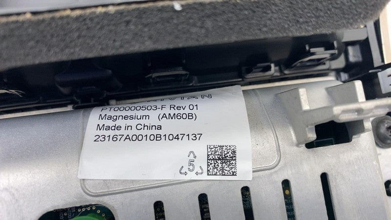 ⭕ 2022-2024 Rivian R1T Rear Center Console Climate Control Monitor PT0