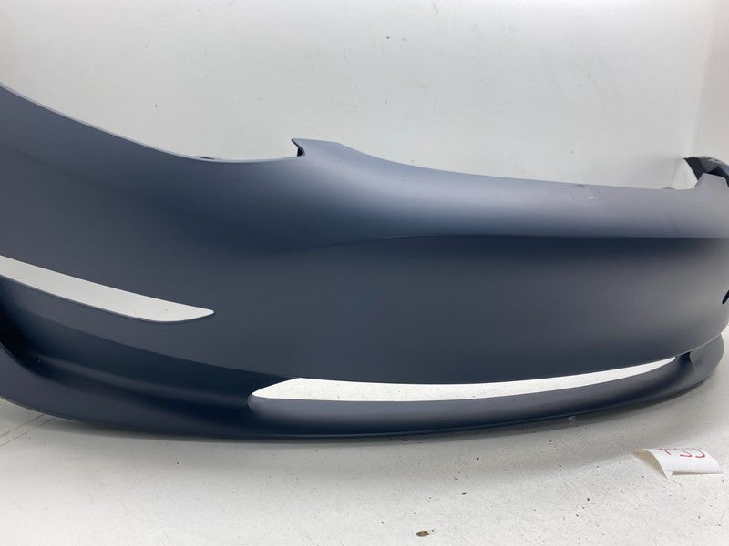 1084168 S0 5 ⭕ 2023 Tesla Model 3 Front Bumper Cover Non-Park Sensor Type Primed 1084168-S0-5