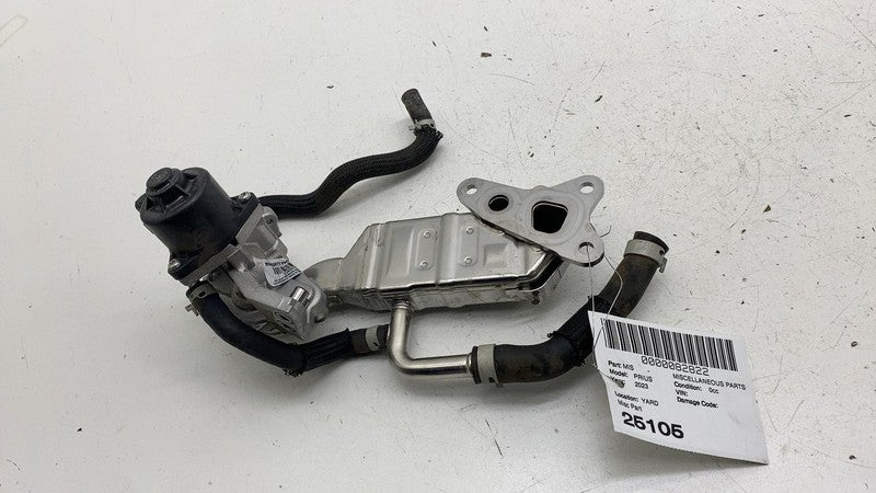 ⭕ 2023-2025 Prius Engine Motor Exhaust Gas Re-Circulation EGR Cooler 2