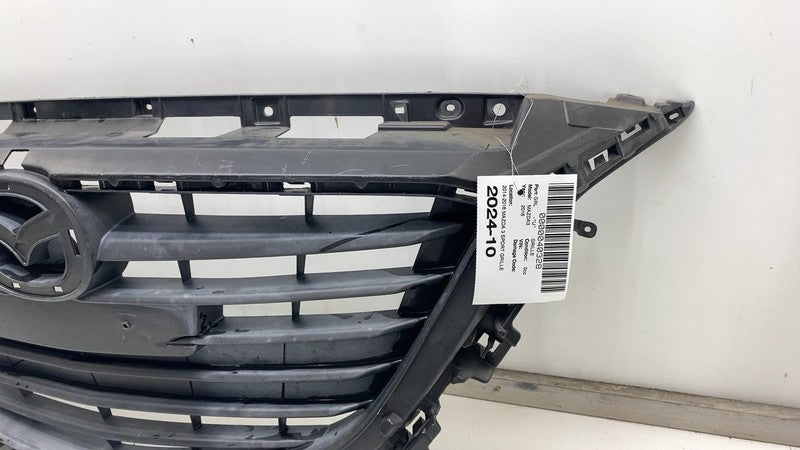 ⭕ 2014 2015 2016 Mazda 3 Sport Front Bumper Upper Center Grill Grille 