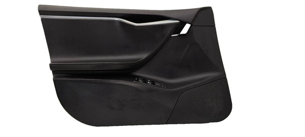 ⭕ 12-20 Model S MS Front Left Interior Door Panel Trim Card Cover 6006071-09-J