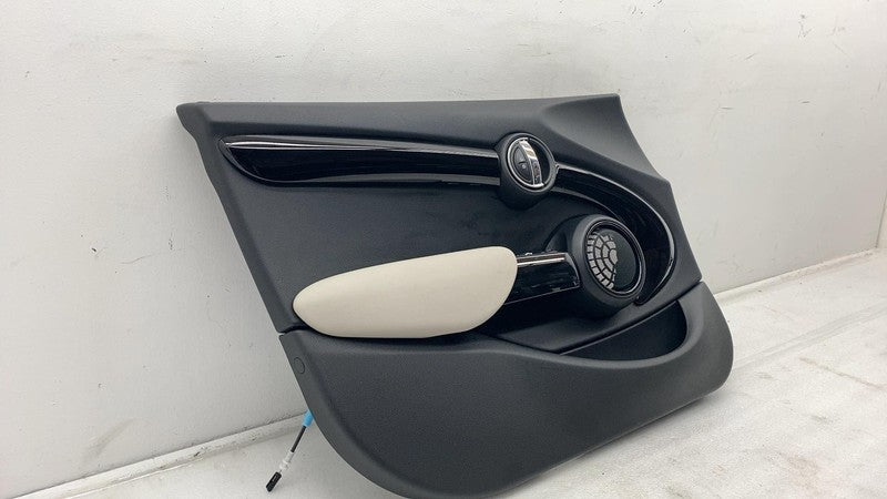 2015-2020 Mini Cooper S F55 Front Driver Side Door Panel Cover Trim Cream Left