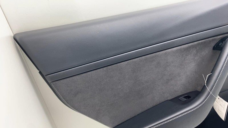 ⭕ 2021-2023 Tesla Model 3 Rear Driver Side Interior Door Panel Trim Ca