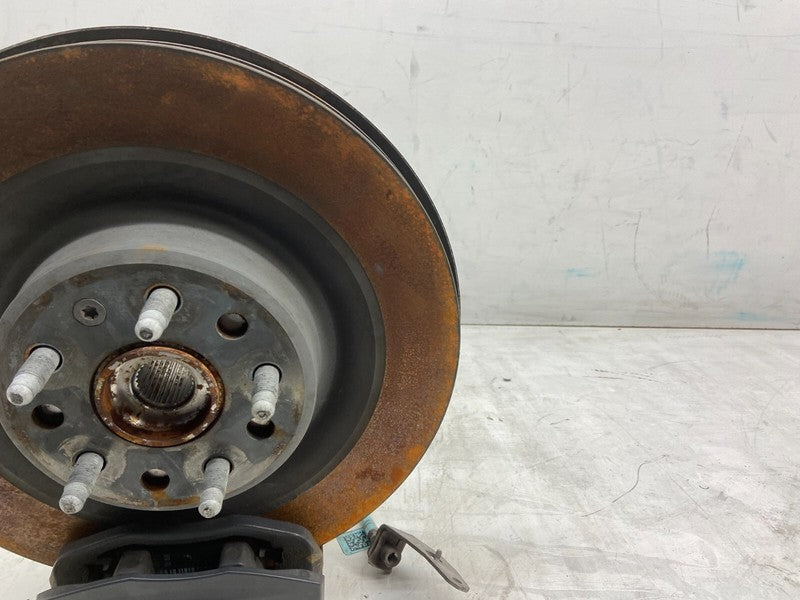 ⭕ 12-20 Tesla Model S MS Rear Right Spindle Knuckle & Wheel Hub Rotor 