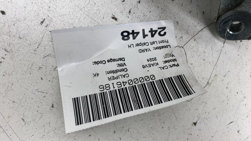 2022 2023 2024 Kia EV6 Front Driver Side Caliper w/ Brake Hose Line Le