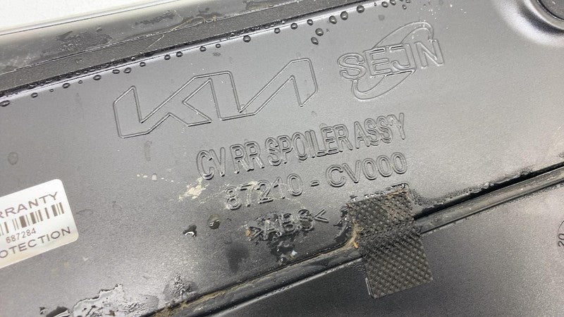 87210CV000 2022 2023 2024 Kia EV6 Rear Tailgate Liftgate Back Roof Spoiler Gray - KLG OEM