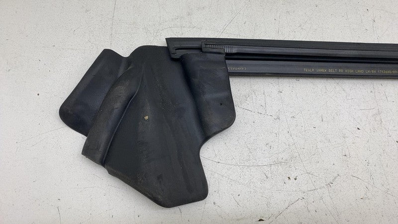 ⭕ 24-25 Tesla Model 3 Rear Left Door Inner Belt Weatherstrip Seal 1712