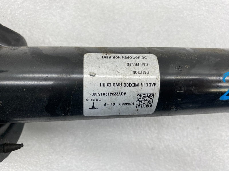 104436901F ⭕ 18-23 Model 3 Front Right Shock Strut Absorber + Upper Arm RH RWD 1044369-01-F