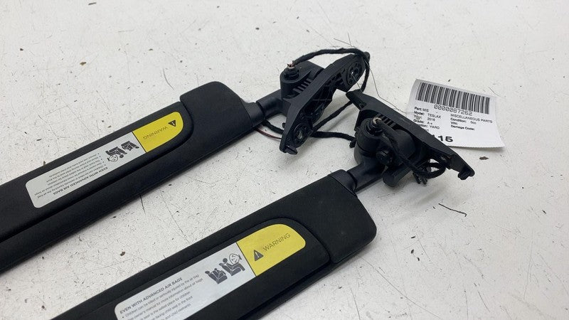 ⭕ 16-20  Model X Front Left & Right Sunvisor Sun Shade 1048600-54-G/10