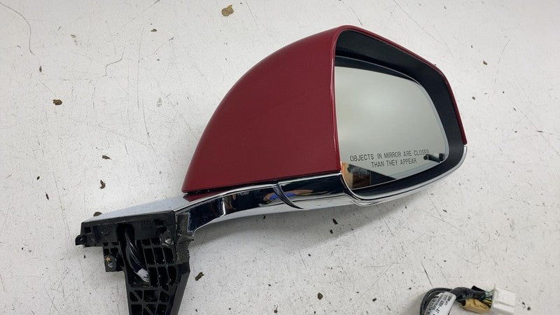 ⭕ 16-20 Model X Front Right Exterior Side View Door Mirror Red PPMR 10