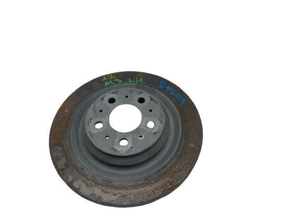 ⭕ 2017-2023 Tesla Model 3 Rear Driver Side Brake Disc Rotor Base Cast Iron Left