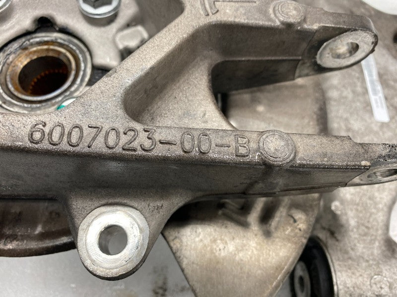 ⭕ 12-15 Tesla Model S Rear Left Spindle Knuckle Wheel Hub + Control Ar