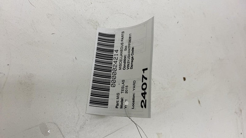 ⭕ 12-15 Model S Front Left A-Pillar Upper Trim Cover LH w/ Speaker 100