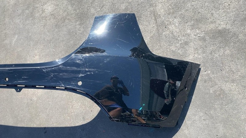 149400500B ⭕ 2020-2022 Tesla Model Y Rear Bumper Cover Black w/ Sensor Holes 1494005-00-B