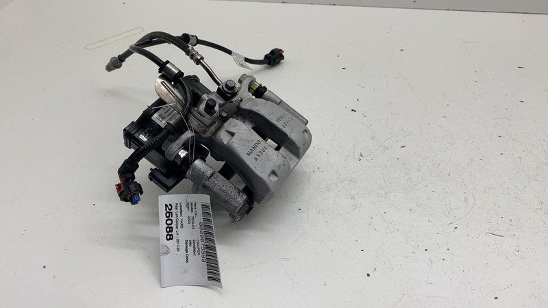 ⭕ 17-25 Tesla Model 3 M3 Rear Left Caliper w/ Brake Hose Line BASE 104