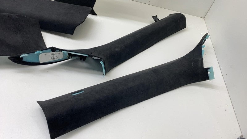 1039464-02-C 2016-2020 Tesla Model S SET of Ceiling Headliner Sunvisor Upper A + B + C-Pillar