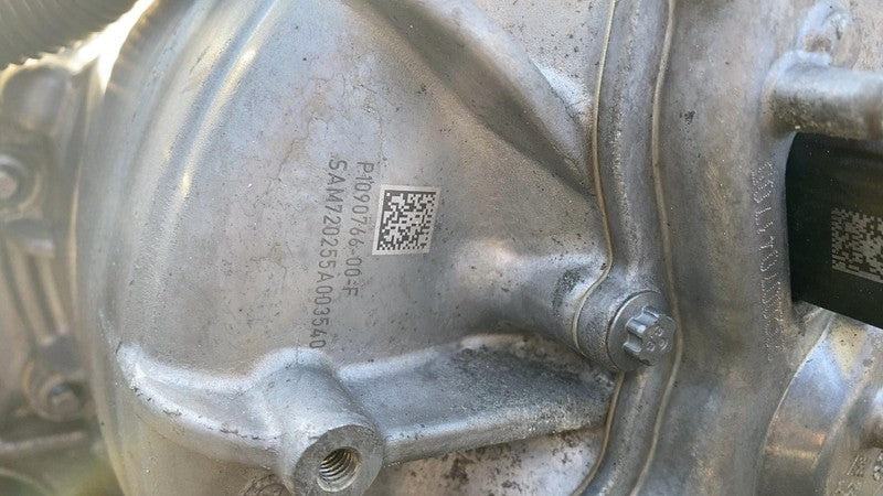 1120990 00 G 2017-2020 Tesla Model 3 M3 Rear Drive Unit Engine Electric Motor Low Current AWD