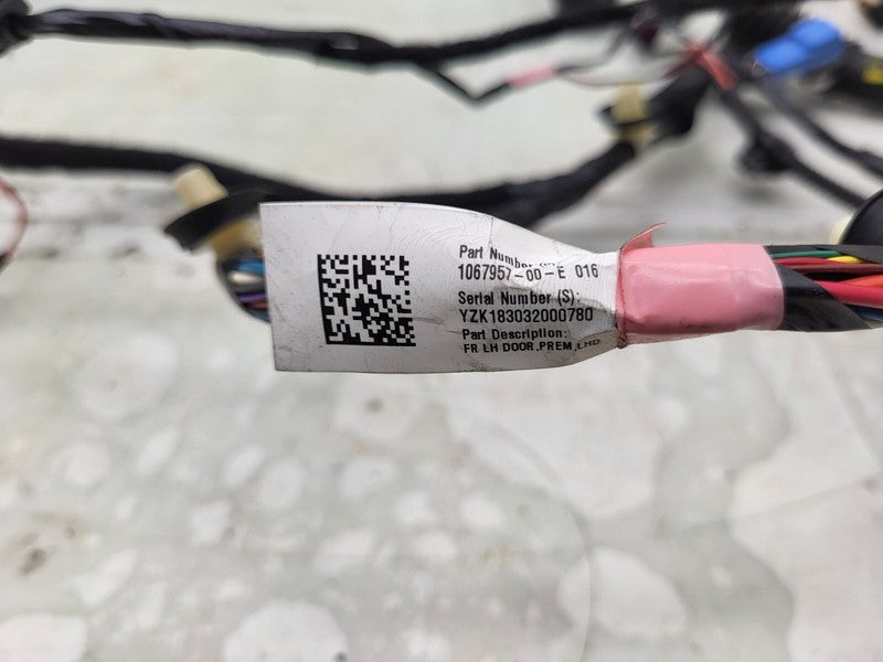 106795700E ⭕ 2017-2019 Tesla Model 3 Front Left Door Wiring Harness Cable Wire 1067957-00-E