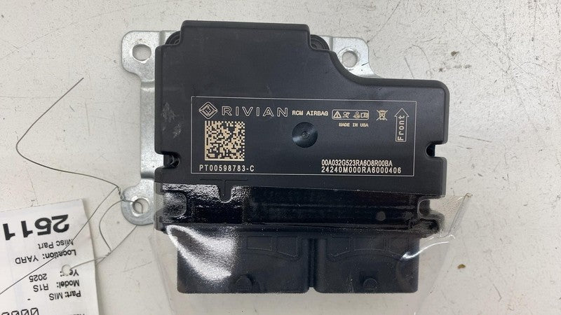 ⭕25 Rivian R1S Safety Restraint SRS Control Module Unit PT00598783-C *
