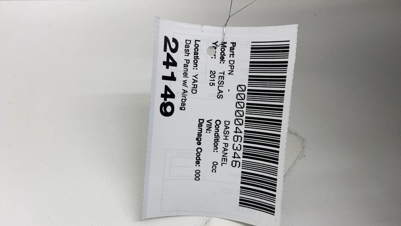 2012-2015 Tesla Model S Dashboard Instrument Panel Dash Top Pad Cover 