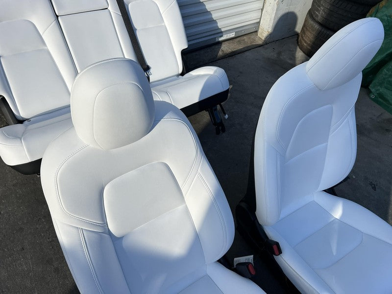 2020-2022 Tesla Model Y Complete Front & Rear Interior Seat Cushion As