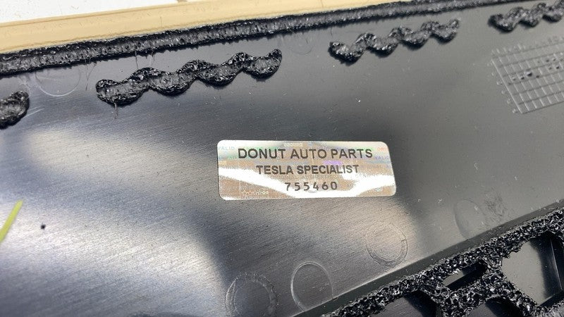 ⭕2012-2015 Tesla Model S Glove Box Trim Cover Panel Nappa Grain Tan 10