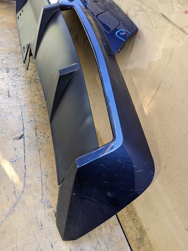 22-23 BMW IX i20 Rear Bumper Cover Lower Valance w/ Spoiler Diffuser 5