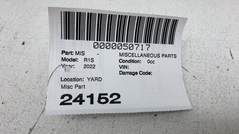 PT00001581M 2022-2024 Rivian R1S High Voltage DC Converter Battery Cable Power Wire Harness