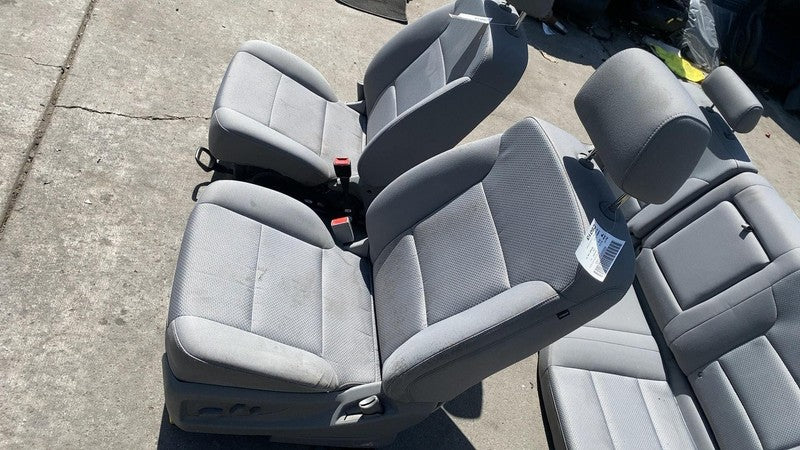 ⭕ 14-19 Chevrolet Silverado 1500 Set of 5 Front & Rear Cloth Seat AZ3 Heated OEM