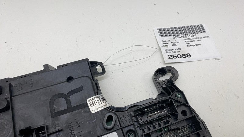 ⭕ 20-23 Tesla Model 3 Right Low Voltage Electronic Control Module 1567