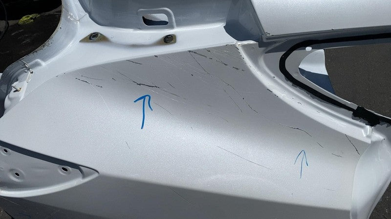 ⭕ 21-23 Tesla Model 3 Rear Right Quarter Panel Structural Frame Cut White PPSW