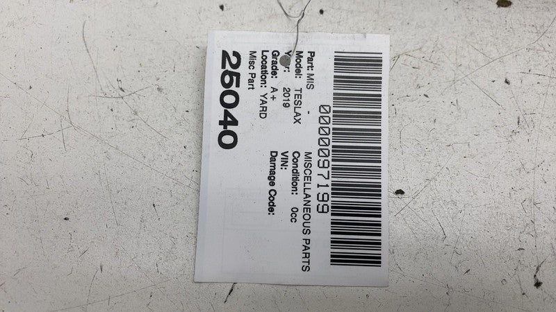 ⭕ 16-20 Model X Rear 3rd Row Trunk Load Floor Support Carpet Cover 105