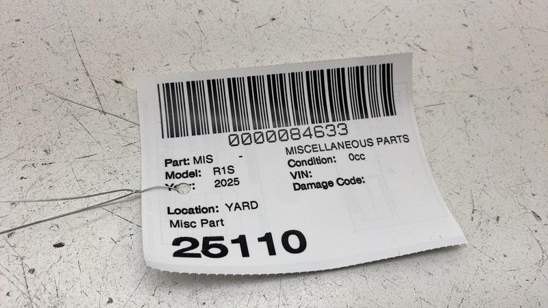 PT00042028D ⭕2022-2025 Rivian R1S Front Left or Right Seat Upper Trim Bezel OEM PT00042028-D