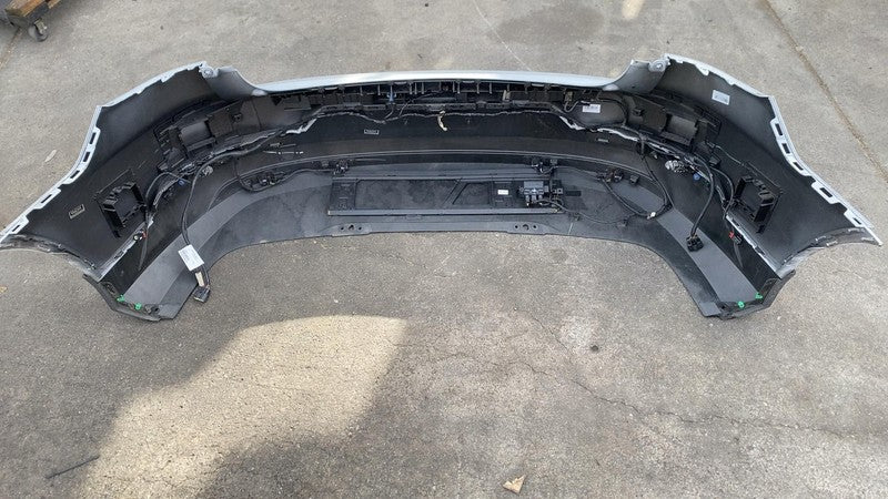 ⭕2021-2023 Polestar 2 Rear Bumper Cover Assy w/ Park Sensor & Valance Silver 729