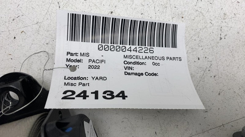 6EB011D2AC ⭕ 2017-2024 Chrysler Pacifica Rear Driver Side 2nd Row Seat Belt Left 6EB011D2AC