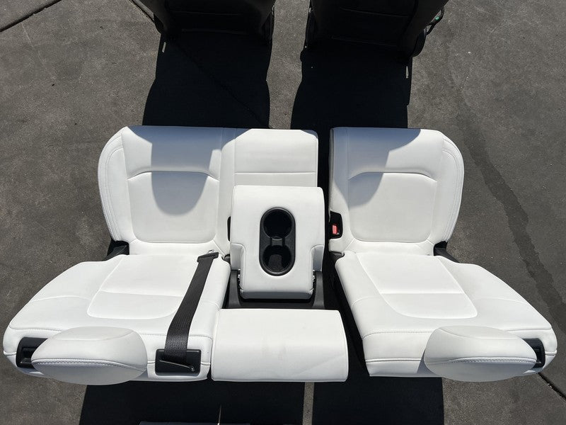 1456943-99-E ⭕ 2020-2022 Tesla Model Y MY Three Row 7-seater Interior Seat Cushion Assy White