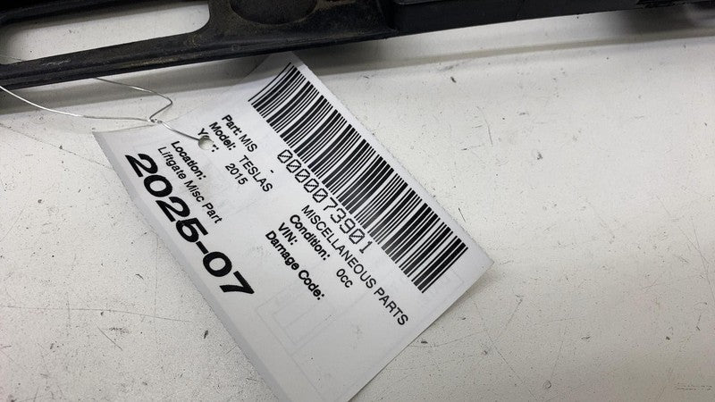 ⭕ 2012-2015 Model S MS Rear Trunk Lid Liftgate Applique Chrome Trim Mo