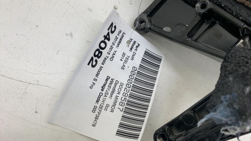2012-2015 Tesla Model S Front Passenger Exterior Door Mirror Right RH Gray PMTG