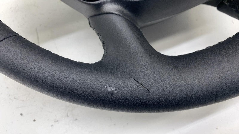 7FG851X7AE ⭕ 2025 Ram 1500 Steering Wheel Black Leather 5th Gen w/ Switch Button 7FG851X7AE