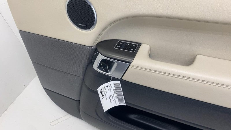⭕ 14-17 Range Rover Sport Front Passenger Side Door Panel Trim Cover Cream Right
