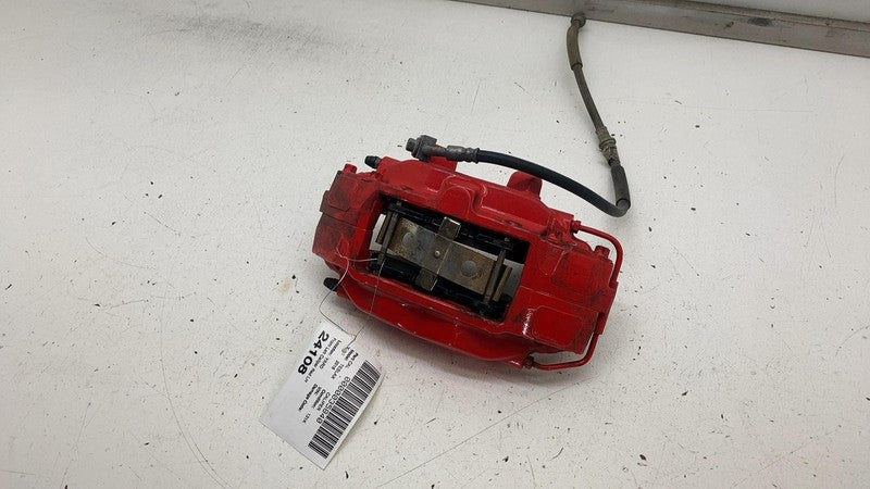 ⭕ 2016-2020 Tesla Model X Front Driver Side Caliper Red w/ Brake Hose 