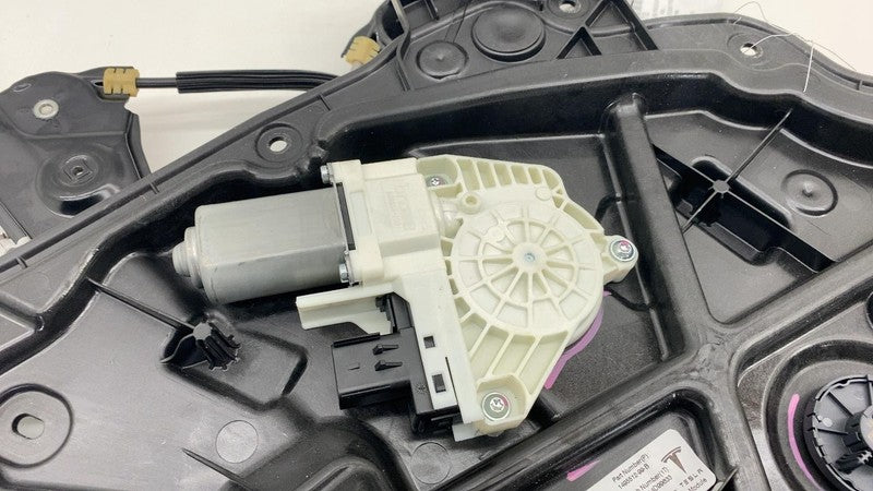 ⭕20-23 Tesla Model Y Rear Driver Left Door Window Regulator & Motor 14
