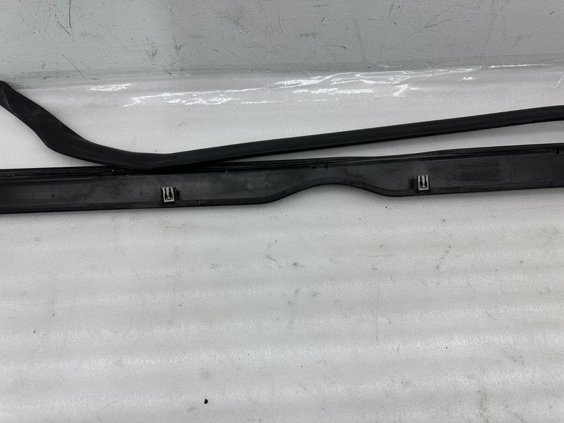 1012217-00-F 12-23 Model S Right Rocker Panel Scuff Plate Molding w/ Rubber Seal 1012217-00-F