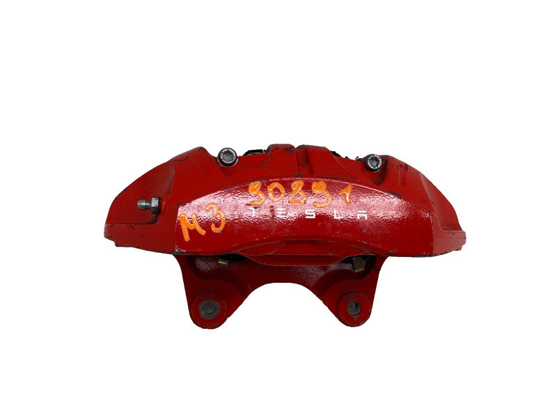 1044641 00 F ⭕ 2017-2022 Tesla Model 3 Front Left Performance Brake Caliper Red 1044641-00-F